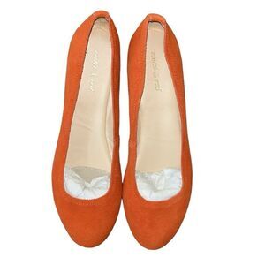 Violet and Red Orange Slip on Flat Shoe(Size 8.5M)